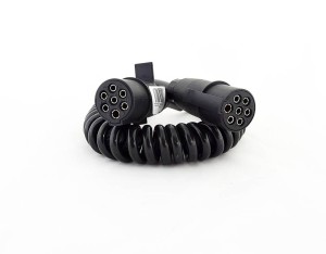 Przewód spir.el.N cienki zwój wtycz.plas.N