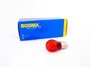 ŻARÓWKA BOSMA 12V 21W BAU15S PY21W POMARAŃCZ 0287