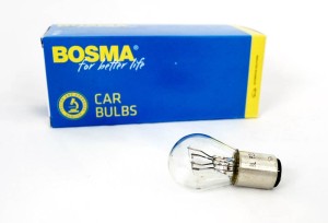 ŻARÓWKA BOSMA 12V 21/4W BAZ15D P21/4W 0270