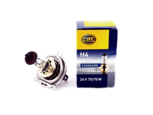 ŻARÓWKA HELLA 24V 75/70W P43T H4 STANDARD