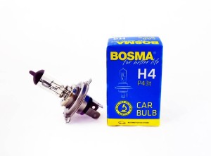 ŻARÓWKA BOSMA 24V 100/90W P43T H4 RALLY 0409