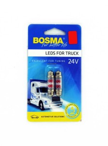 ŻAR.24V 4xLED SV8,5 RED 10x36 /7811/