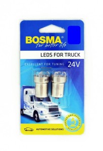 ŻARÓWKA 24V 5xLED BA15s BLUE 2pcs /7231/