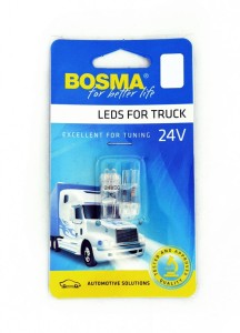 ŻARÓWKA 24V 4xLED T10 WHITE 2pcs /7453/