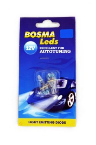 ŻARÓWKA 12V 6xLED T13 BLUE 2 pcs  2724