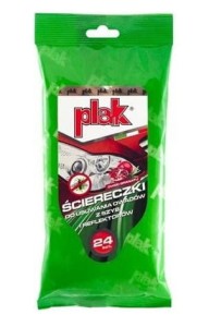 Ściereczki do usuwania owadów ATAS