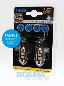 Żarówka LED 24V 2xSMD SV8,5 DOUBLE 2szt. 3703