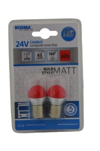 Żarówka 24V 9xLED SMD2835 BA15s 5349