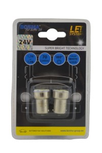Żarówka LED 24V 4XSMD 5050 LED BA15S  2szt. 5417