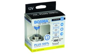 Żarówka 100% 12V 60/55W P43T H4 5455