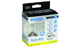 Żarówka PLUS 100% 12V 55W PX26D H7 5462