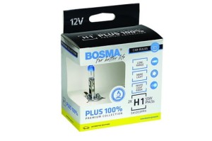 Żarówki PLUS 100% 12V 55W H1 P14,5 s 5479