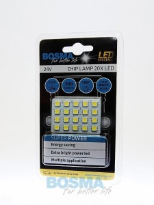 Żarówka LED 24V 20xSMD 5050 LED white  2 szt. 3420