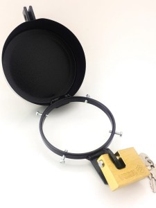 Zamek zbiornika FI80 puszka z kłódką 033