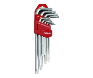 KLUCZE TORX 9CZ.T10-T50 DŁUGI./0512/