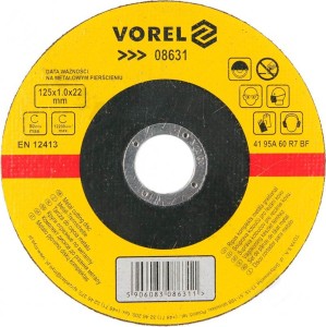 Tarcza do cięcia metalu 125X1X22   08631