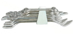 Klucze płaskie 8szt. 6-22mm CLIP  /50590/