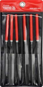 Zestaw pilnikiów iglaków  6cz 5x180x85 MM  6162