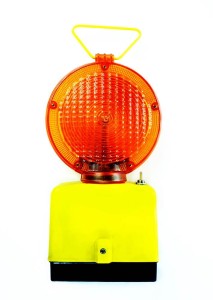 LAMPA OSTRZEGAWCZA PULSUJĄCA NA 2 BATERIE