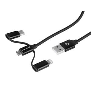 Kabel do ład.i synch 3w1 USB MicroUSB Light.86551