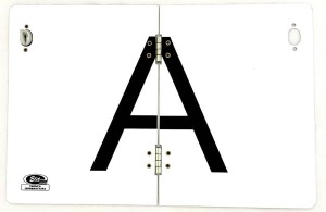 Tablica "A" łamana mała 20*30