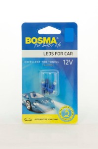 Żar 12V 1xLED TO5 nieb.stożek 4szt 3981