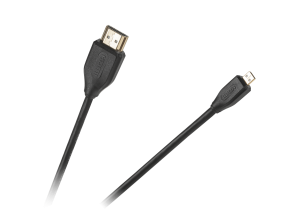 Kabel wtyk HDMI typ A wtyk micro HDMI  KPO3848-1,5