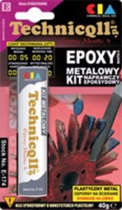 KIT METALOWY EPOKSYDOWY 40g E174
